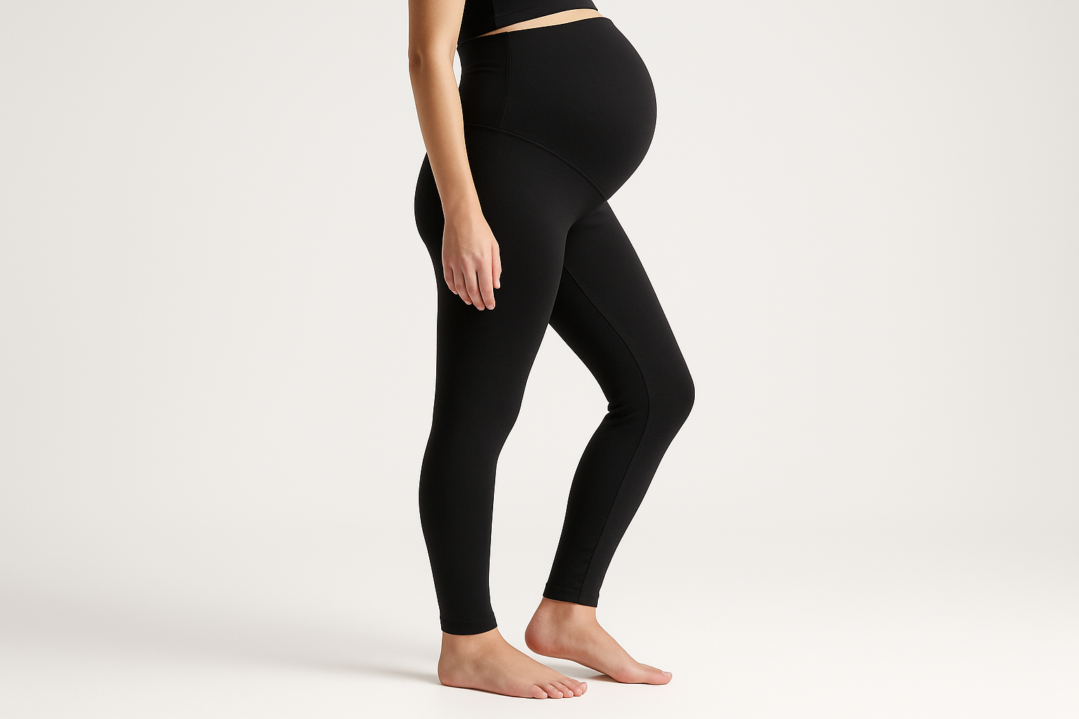 maternity leggings bump pciture